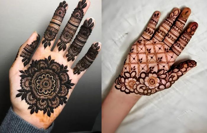 Front Hand Mehndi Design