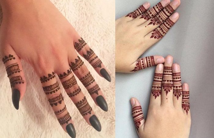 Finger Mehndi Design